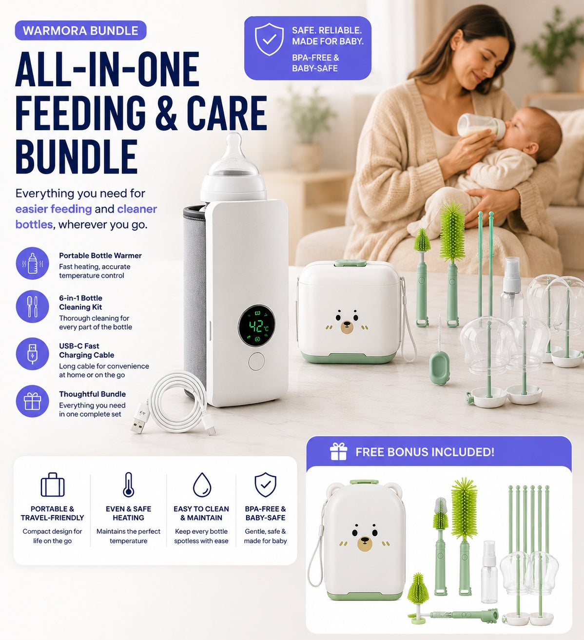 CozyFeed™ Baby Bottle Warmer