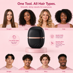 Mini Wireless Hair Straightening Comb — Smooth, Frizz-Free Hair in 30 Seconds