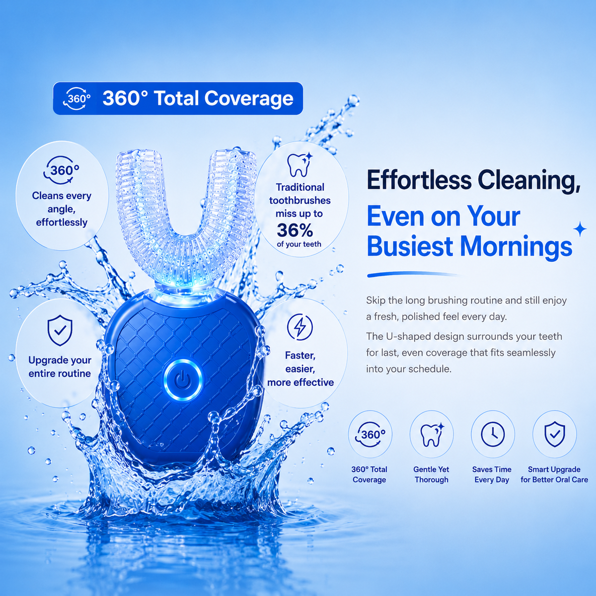 Effortless Cleaning, Even on Your Busiest Mornings