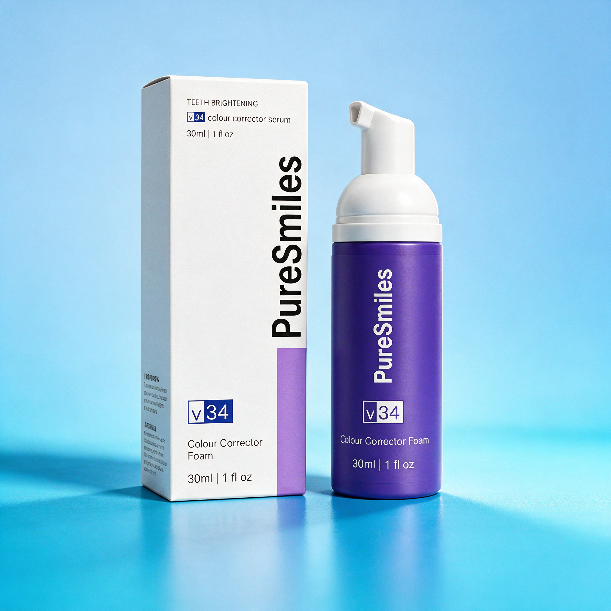Purple Teeth Whitening Toothpaste - hero shot