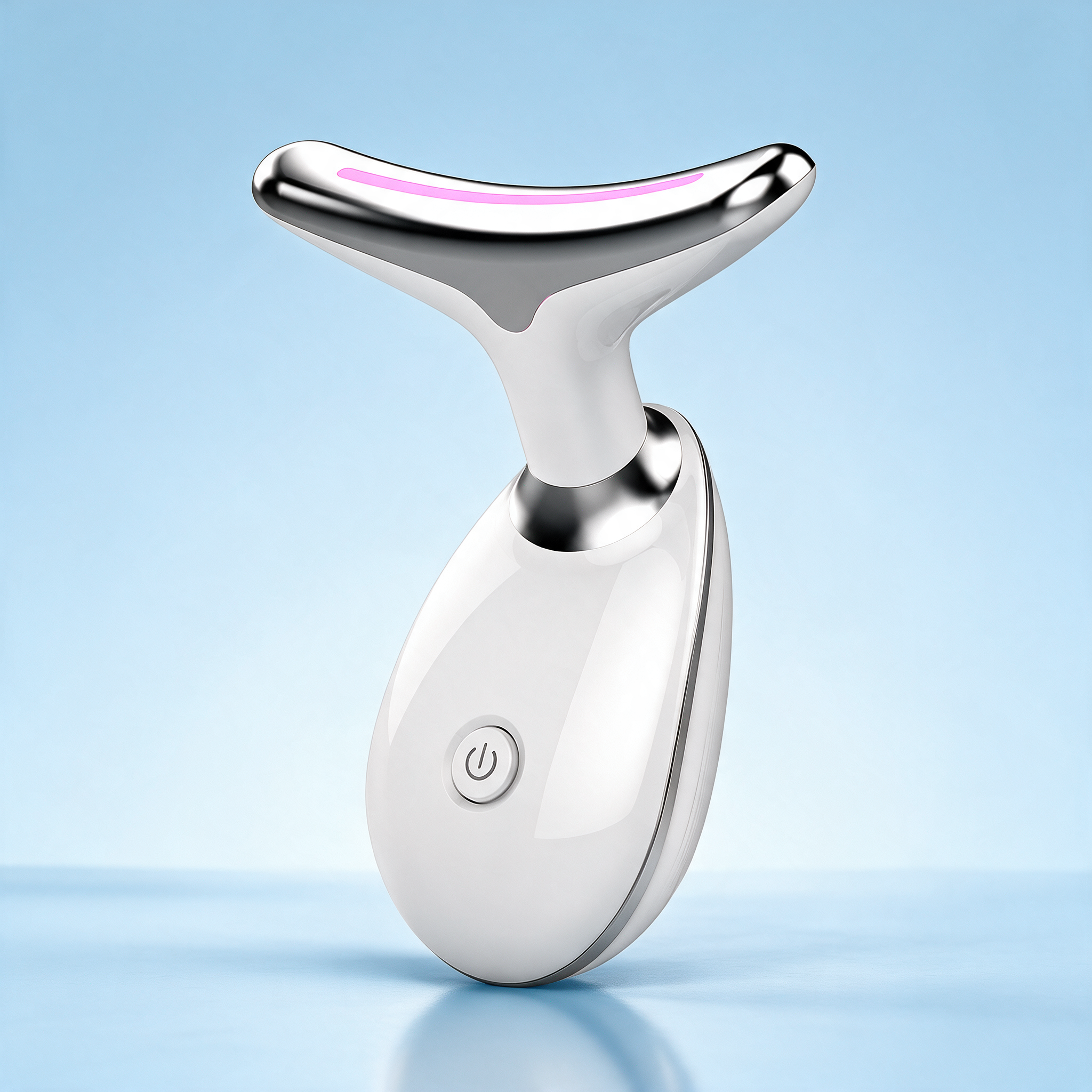 Thermal Neck Lifting Massager - white color variant