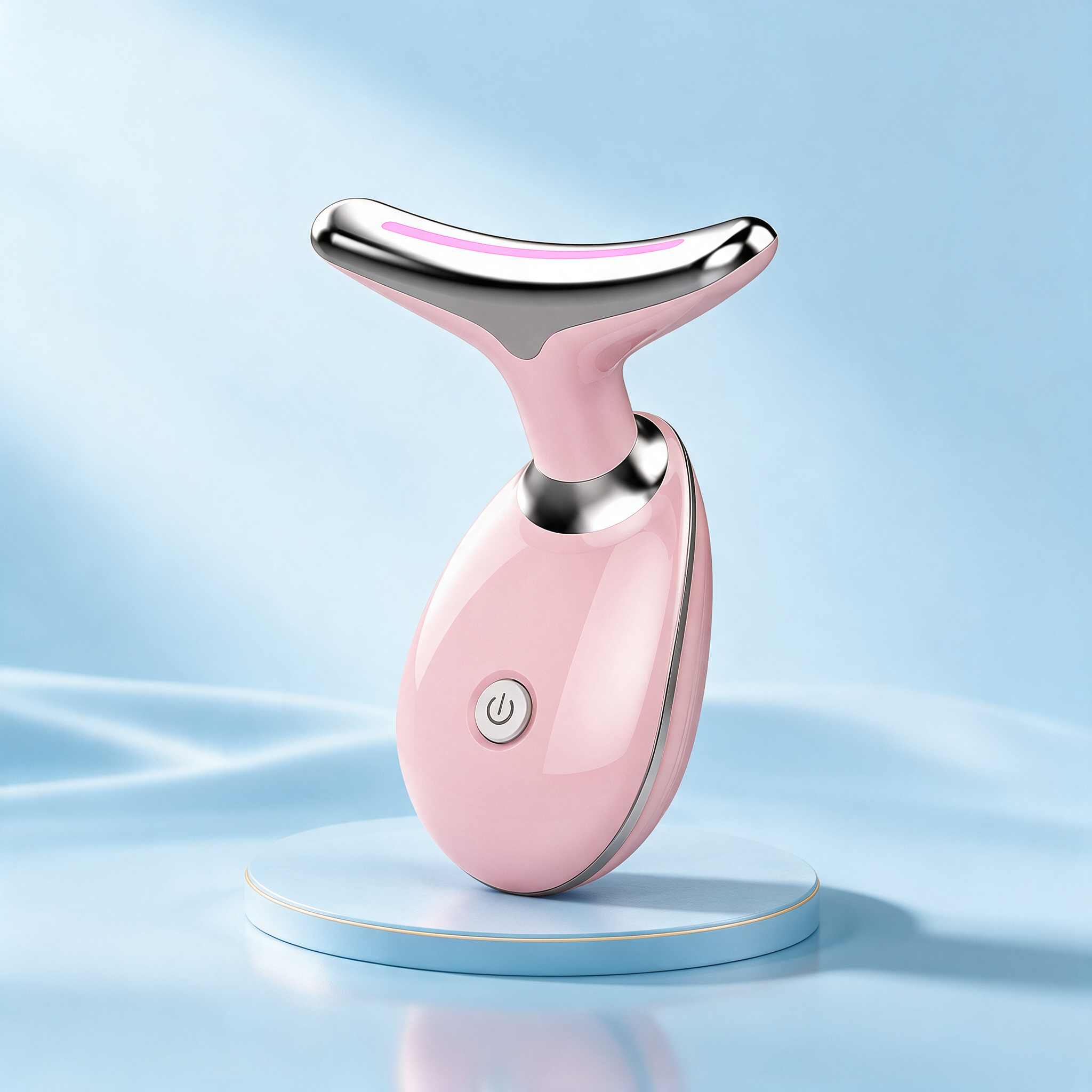 Thermal Neck Lifting Massager - pink color variant